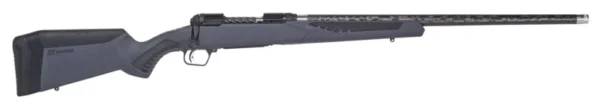 Savage Arms 57577 110 UltraLite 308 Win 4+1 22" Carbon Fiber Wrapped Barrel, Black Melonite Rec, Gray AccuStock with AccuFit