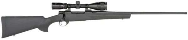 Howa HGP23PRCB M1500 Gamepro Gen2 300 PRC 3+1 24" Threaded Barrel, Blued Metal Finish, Black Fixed Hogue Pillar-Bedded Overmolded Stock, Includes GamePro 4-12x40mm Scope