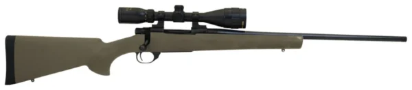 Howa HGP265PRCG M1500 Gamepro Gen2 6.5 PRC 3+1 24" Threaded Barrel, Blued Metal Finish, Green Fixed Hogue Pillar-Bedded Overmolded Stock, Includes GamePro 4-12x40mm Scope