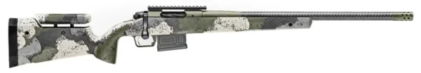 Springfield Armory BAW92265CMCFGA 2020 WayPoint  6.5 Creedmoor 5+1 22" CF Evergreen Camo Hybrid Profile w/Adj Cheek Comb & M-LOK Stock Mil-Spec Green Cerakote Right Hand