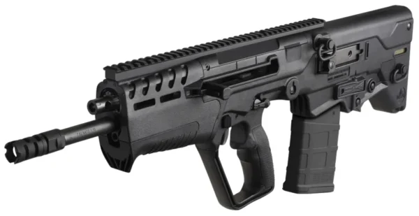 IWI US T7B20 Tavor 7 7.62x51mm NATO Caliber with 20" Barrel, 20+1 Capacity, Black Metal Finish, Black Fixed Bullpup Stock & Black Polymer Grip Ambidextrous Hand