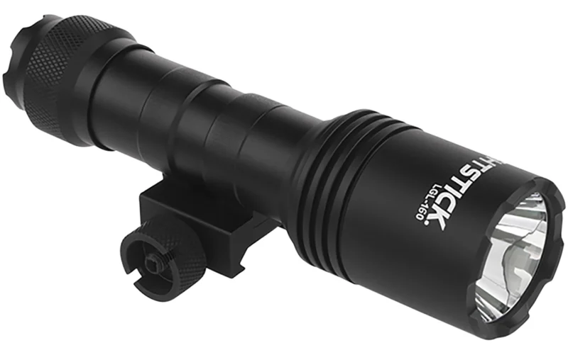 Nightstick LGL160 Full Size Long Gun Light Kit Black Anodized 1100 Lumens White LED Bulb