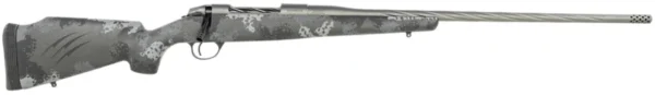 Fierce Firearms FCETW65PRCTIPH Twisted Edge  6.5 PRC 4+1 24" Phantom Camo Carbon Fiber Stock, Gray Cerakote, Right Hand
