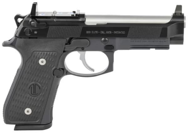 Langdon Tactical Tech LTT92ERDOTJ 92 Elite LTT  9mm Luger 4.70" 17+1 Black Cerakote Black Steel with Red Dot Optic Cut Slide Black Polymer Grip Trigger Job