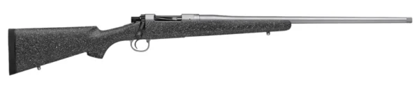 Nosler 40621 M21  28 Nosler 3+1 24" Barrel, Stainless Steel Nitride Metal Finish, Gray Speckled Black All-Weather Epoxy Stock