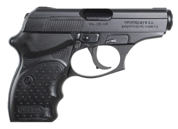 Bersa THUN380MLTCC Thunder  Micro-Compact Frame 380 ACP 7+1, 3.50" Black Steel Barrel, Matte Black Serrated Steel Slide & Aluminum Frame