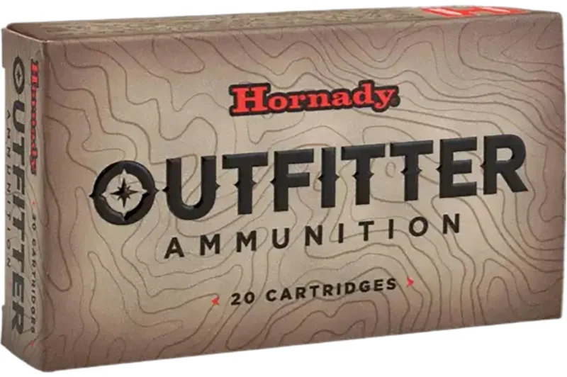 Hornady 823394 Outfitter 338WinMag 225gr Copper Alloy eXpanding 20 Per Box/10 Case