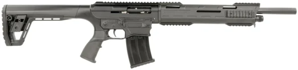 Tokarev USA 21000103 TAR  12 Gauge Semi-Auto 3" 5+1 18.50" Black Steel Barrel, Black Receiver w/Picatinny Rail, Black Fixed Synthetic Stock