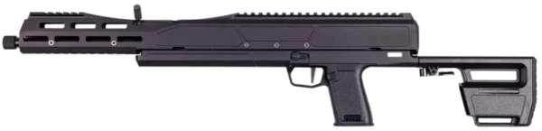 Trailblazer Firearms P9-BLK Pivot Ultracompact Folding Rifle 9mm Luger 15+1 16" Black Aluminum Folding Rec Black Synthetic Adjustable Stock Right Hand