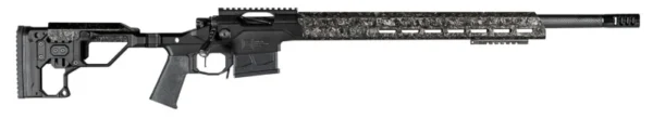 Christensen Arms 8010301900 Modern Precision  6mm Creedmoor 24" Threaded Carbon Fiber Barrel 5+1, Black Nitride Finish, Black Anodized with Folding Stock, Polymer Grip
