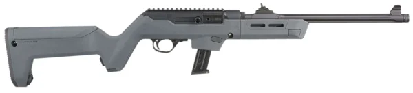 Ruger 19134 PC Carbine *State Compliant 9mm Luger 10+1 16.10" Threaded Barrel, Matte Black Oxide Metal Finish, Stealth Gray Stock, Optics Ready