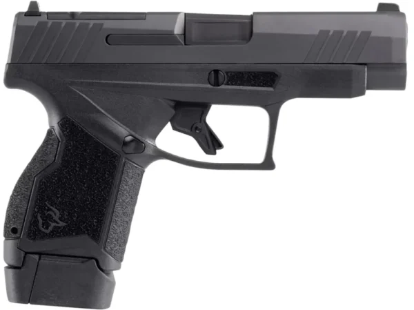 Taurus 1GX4XLP941 GX4XL T.O.R.O. Micro-Compact Frame 9mm Luger 11+1/13+1 3.70" Black DLC Steel Barrel, Black Gas Nitride Optic Cut/Serrated Alloy Steel Slide, Black Polymer Frame & Grip, Right Hand