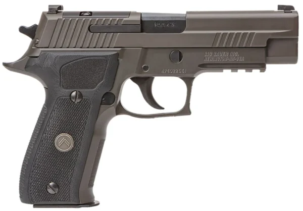 Sig Sauer E26R9LEGIONR2 P226 Full Size Legion 9mm Luger 15+1 4.40", Legion Gray Elite Cerakote, Picatinny Rail Frame, Romeo 1 Slide, Black G10 Grip, Flat Trigger, X-Ray Sights