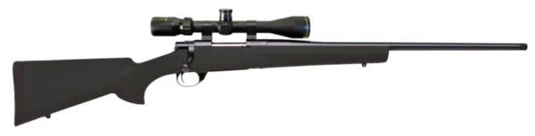 Howa HGP2250B M1500 Gamepro Gen2 22-250 5+1 22" Barrel, Blued Barrel/Rec, Black Hogue Stock, Includes Nikko Stirling GamePro 3.5-10x44mm Scope