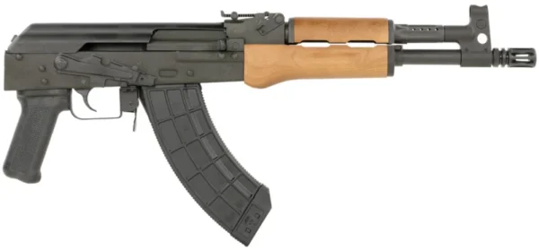 Century Arms HG7416 BFT47  7.62x39mm 30+1 12.60" Barrel w/Flash Hider Muzzle, Stamped Steel Receiver, Bulged Forged Trunnion, Polymer Grip, Wood Handguard, Includes 1 30rd Magazine