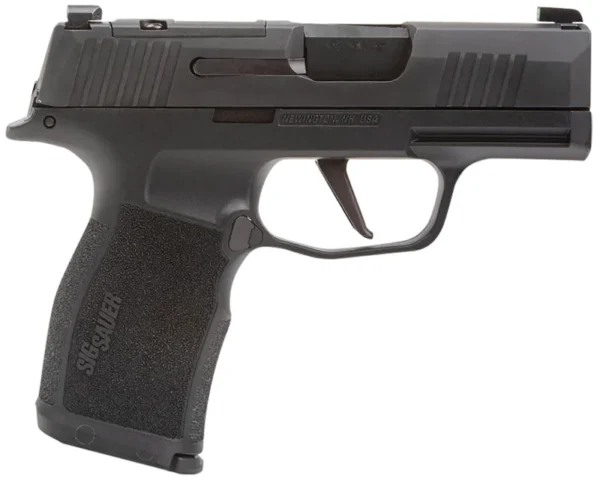 Sig Sauer 365X9BXR3PMS P365X  Micro-Compact 9mm Luger 12+1, 3.10" Black Steel Barrel, Black Nitron Optic Ready/Serrated Stainless Steel Slide, Black Stainless Steel Frame w/Beavertail & Picatinny Rail