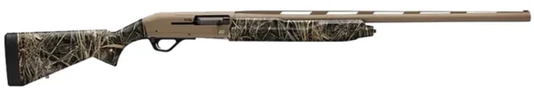 Winchester Repeating Arms 511304391 SX4 Hybrid Hunter 12 Gauge 3" 4+1 (2.75") 26", FDE Cerakote Barrel/Rec, Realtree Max-7 Furniture, TruGlo Fiber Optic Sight