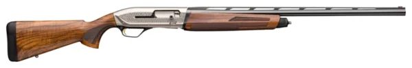 Browning 011744304 Maxus II Ultimate 12 Gauge 3" Chamber 4+1 (2.75") 28" Gloss Blued Vent Rib Barrel, Matte Nickel Rec, Grade III Gloss Walnut Furniture, LPA Fiber Optic Sight, 3 Chokes