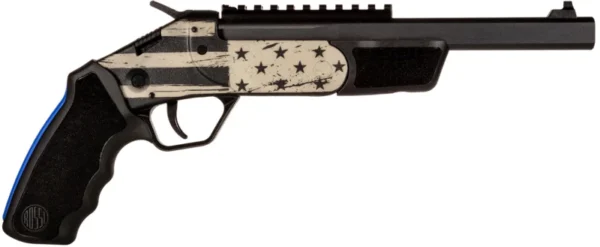 Rossi SSPB9ENG1 Brawler  410 Gauge 45 Colt (Long Colt) 1rd 9" Matte Black Picatinny Rail On Barrel, Black Polymer Frame, Black Textured Rubber Grip, Ambidextrous