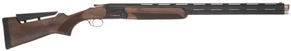 TriStar 33180 Cypher Sporting Over/Under 12 Gauge 3" 2rd 30" Chrome-Lined, Blued Barrel/Rec, Deluxe Walnut Furniture, Adj. Comb Stock, Fiber Optic Sight, 5 Ext. Chokes