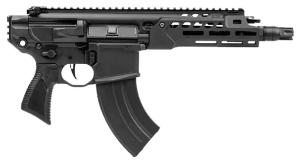 Sig Sauer PMCX762R7BLT MCX Rattler LT 7.62x39mm 28+1 7.75", Black, M-Lok Handgaurd, Picatinny Stock Adapter, OEM Polymer Grip, QD Suppressor Flash Hider, Flat Trigger, Adj. Piston