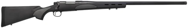 Remington Firearms (New) R84223 700 SPS Varmint Full Size 308 Win 4+1 26" Matte Black Heavy Threaded Barrel, Drilled & Tapped Steel Receiver, Black Fixed w/Overmolded Panels Synthetic Stock