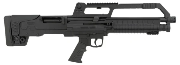 Escort HEBA20180001  BullTac 20 Gauge Semi-Auto 3" 5+1 18" Black Steel Barrel, Black Picatinny Rail Aluminum/Polymer Receiver, Bullpup w/Pistol Grip Synthetic Stock