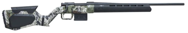 Howa HHERA308XK7 Hera H7 Full Size 308 Win 5+1 22" Black Threaded Barrel, Matte Blued Drilled & Tapped Receiver, XK7 Kings Camo w/Black Webbing Adjustable Synthetic Stock, Right Hand