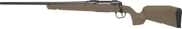 Savage Arms 32138 Axis 2 Compact 308 Win 4+1 20" Matte Black Heavy Sporter Barrel, Matte Black Drilled & Tapped Carbon Steel Receiver, Fixed Flat Dark Earth Synthetic Stock, Left Hand