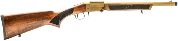 Gforce Arms GFTXP3520 GFTXP  Youth 350 Legend 1rd 20" Bronze Cerakote Steel Barrel, Bronze Cerakote Picatinny Rail Steel Receiver, Fixed Walnut Wood Stock