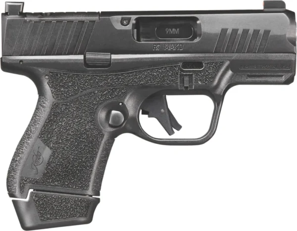 Kimber Mfg.,inc 3800034 R7 Mako OR Bundle 9mm 15+1 11+1 3.37" FNC Stainless Steel Slide Molded Stippling Black