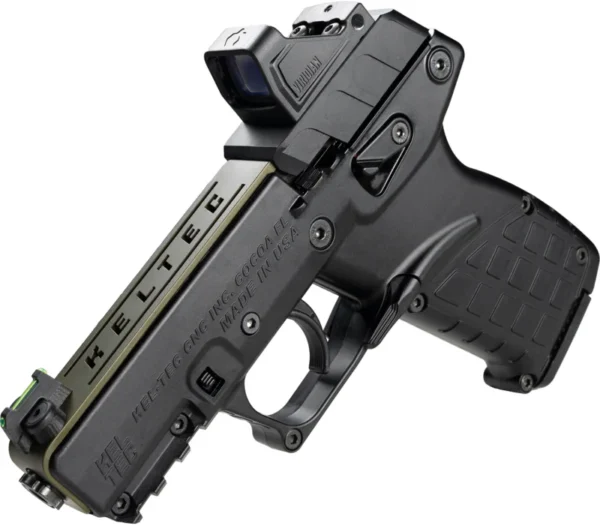 Kel-Tec P17BGRNOPTIC P17  22 LR 16+1 3.80" w/Optic & Holster Green