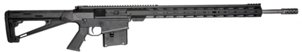 Great Lakes Firearms GL10LA65PRCSSBLK GLFA  6.5 PRC AR-10 5+1 24" Stainless Steel Black
