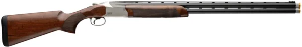 Browning 0183223003 Citori 825 Sporting 12 Gauge Break Open 3" 2rd 30" Polished Blued Over/Under Vent Rib Barrel, Silver Nitride Stainless Steel Receiver, Fixed Black Walnut Stock