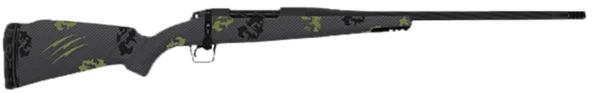 Fierce Firearms FRG300RUM26BF Twisted Rage 300 RUM 26" Armour Lube Black Steel Threaded Barrel, Drilled & Tapped Steel Receiver, LR Negative Comb Forest Camo Carbon Fiber Stock