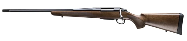 Tikka JRTXA41520MT T3x Hunter Full Size 243 Win 3+1 20" Matte Blued Fluted Threaded Barrel, Blued Drilled & Tapped Steel Receiver, Fixed Oiled Walnut Stock, Left Hand