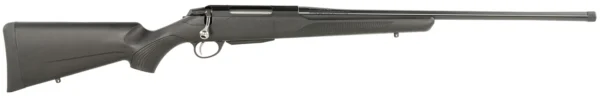 Tikka JRTXE31422MT T3 Lite Full Size 22-250 Rem 3+1 22.40" Matte Blued Threaded Barrel, Blued Drilled & Tapped Steel Receiver, Fixed Black Synthetic Stock, Right Hand