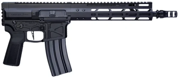 Global Ordnance LLC 197892003230 Monolithic  5.56 NATO 12.50" Black Barrel, KeyMod Handguard, Picatinny Rail Receiver, Black Polymer Grip
