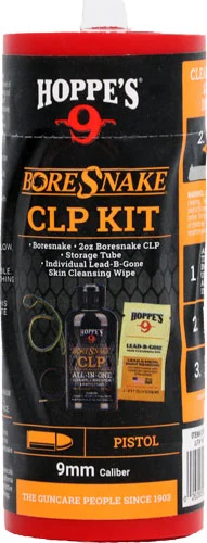 HOPPES BORESNAKE CLEANING KIT - COMBO W/CLP 9MM PISTOL - Image 2