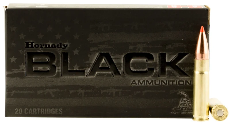 Hornady 80873 Black 300Blackout 110gr Hornady V Max 20 Per Box/10 Case