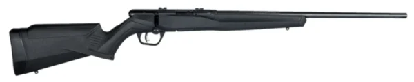 Savage Arms 70800 B17 F Bolt Action 17 HMR Caliber with 10+1 Capacity, 21" Barrel, Matte Blued Metal Finish & Matte Black Synthetic Stock Right Hand (Full Size)