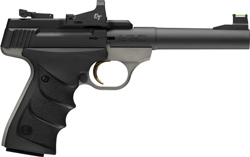 BROWNING BUCKMARK PRACTICAL - 22LR 5.5" BLK/GRAY W/RED DOT