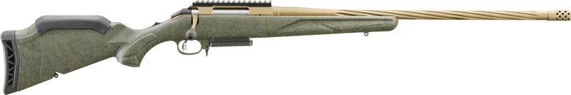 RUGER AMERICAN GENII PREDATOR - 22 ARC 22" BRONZE GREEN