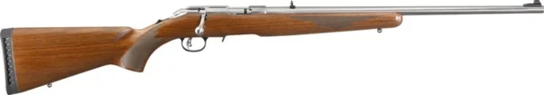 RUGER AMERICAN 22LR 10-SHOT - 22" STAINLESS WALNUT (TALO)