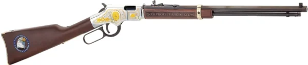 HENRY LAW ENFORCEMENT TRIBUTE - 22S/L/LR 20" OCTAGON ENGRAVED