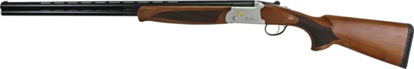 IVER JOHNSON 600LW O/U 28GA - 28"VR CT-5 SILVER/BLACK WALNUT
