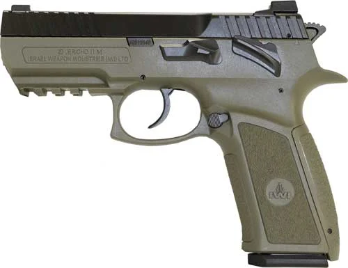 IWI JERICHO 941 ENHANCED 9MM - 3.8" 2-16RD MAG OD GREEN POLY - Image 2