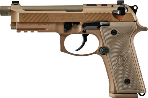BERETTA M9A4 G CENTURION 9MM - 4.8" 18RND THRD BBL TAN US OR