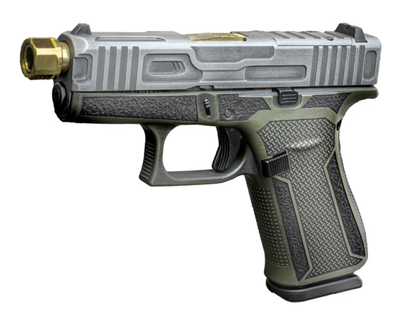 GLK SHARK COAST TACTICAL 43X 9MM MCFLY GOLD