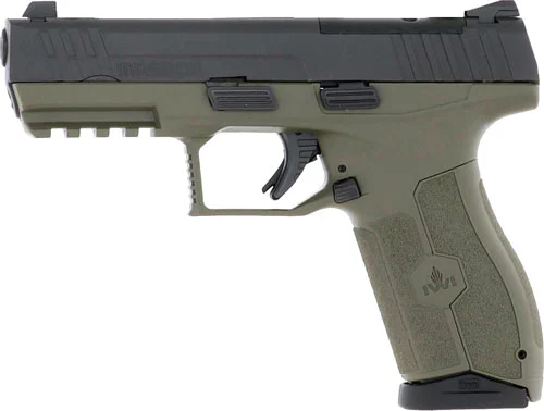 IWI MASADA 9MM 4.1" NIGHT SITE - OPTICS READY 2-17RD MAG GREEN